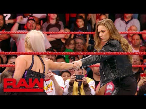 Video: Ronda Rousey Appears At Raw, Destroys Dana Brooke