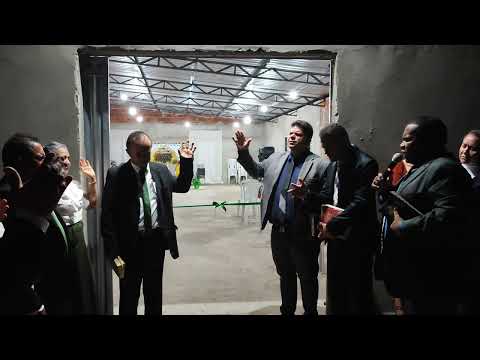 Pré inauguração da Assembleia de Deus Buriti dos montes 