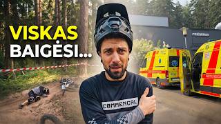 Bandau lenktyniauti su 25 kg elektriniu MTB