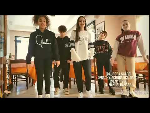 Anna Gjebrea dancing her song for Junior Eurovision 2021