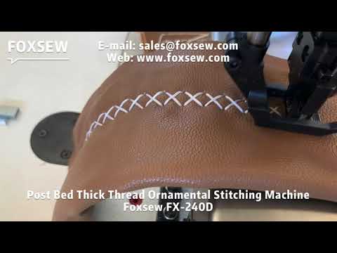 Thick Thread Post Bed Ornamental Stitch Sewing Machine for Sofa Furniture