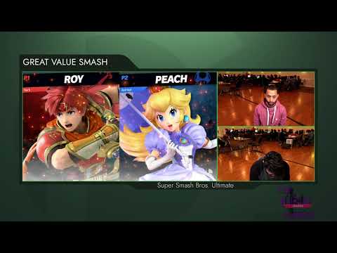 Super Smash Bros. Ultimate: Esé (Roy) V 16B | LingLing (Peach) - Synthesis 50