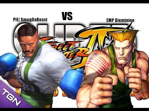 PIE|SmugDaBeast(Dudley) Vs EMP Dieminion(Guile) 12 Ranked Matches AE 2012 720p