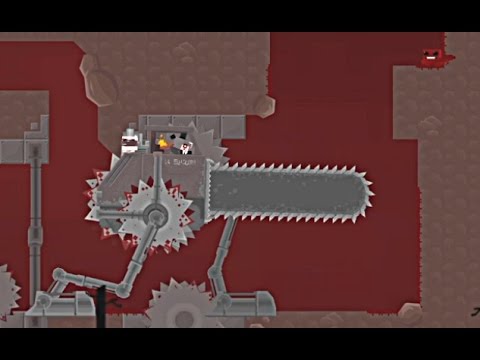 The First and Last Boss in Super Meat Boy