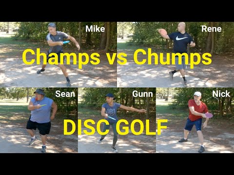 Champs vs Chumps Disc Golf at TC Jester Park - B11