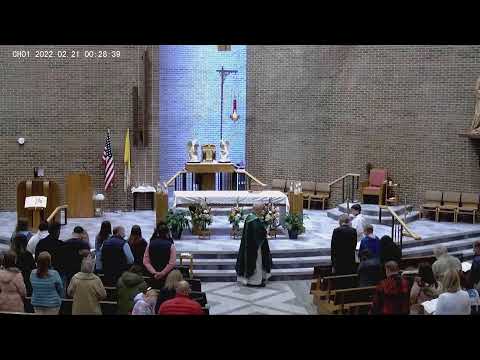 Sunday Mass ~ Sunday, February 20, 2022 at 9:30 AM