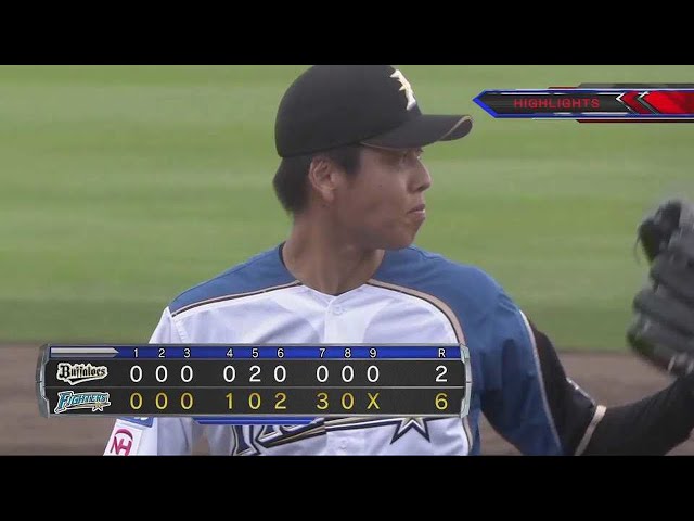 7/14 ファイターズ対バファローズ ハイライト