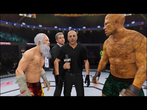 Sandman vs. Old Bruce Lee - EA Sports UFC 4 - Super Dragon 🔥🐲