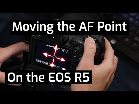 Canon R5: Moving autofocus point (4147C002)