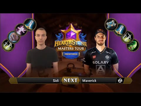 Sidi vs Maverick | Quarterfinal | Hearthstone Masters Tour Ironforge