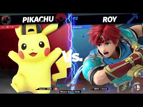 Unity Station #7 - W. Quarters - Sacred | H4DS (Pikachu) vs UNITY | Everest (Roy)