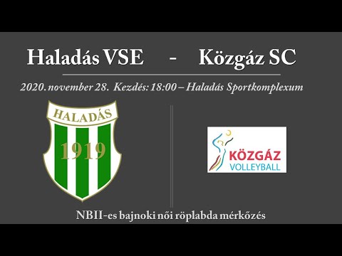 Haladás VSE - Közgáz SC - NBII-es bajnoki női röplabda mérkőzés