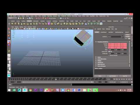 Maya tutorial : Basic 3D Animation Part 1 of 2