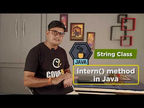 Java Iq 40 String Intern Method