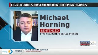 Former Professor Sentenced on Child Pornography Charges