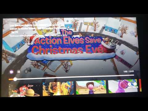 action elves save Christmas eve