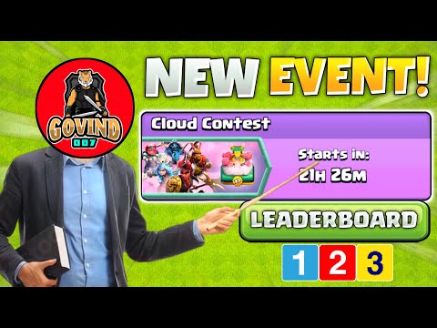 CLOUD CONTEST! SPECIAL EVENT COMING IN CLASH OF CLANS 