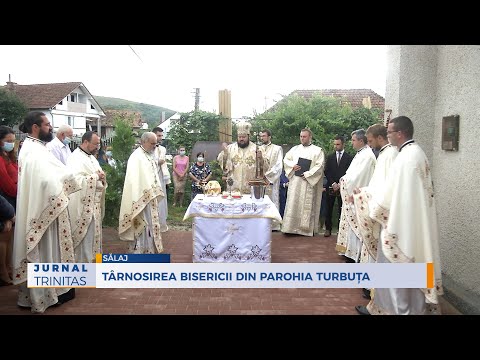 Târnosirea bisericii din Parohia Turbuța