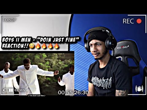 Boyz II Men - Doin' Just Fine | REACTION!! TOO FIREEE!🔥🔥🔥