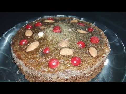 #Cake#Christmas Special Fruit Cake recipe in Bengali #Fruit Cake without Alcohol #Easy Cake recipe
