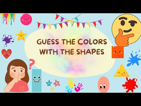 Guess the Colors with the shapes!