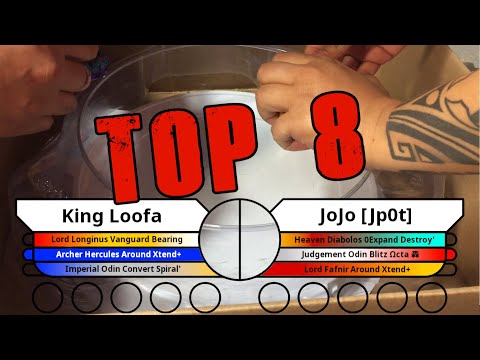 WBO Beyblade Tournament Battle: King Loofa vs JoJo [Jp0t] - Beyblade West BST Standard TOP 8