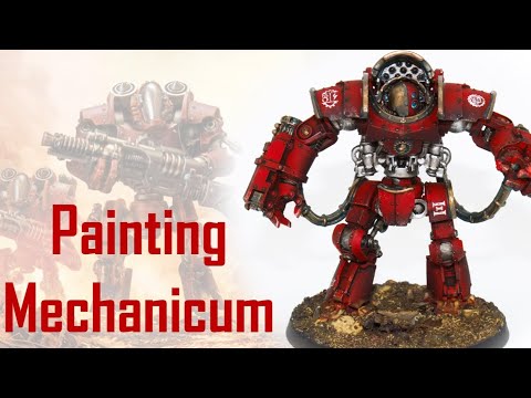 How to Paint Mechanicum in Red for Warhammer: The Horus Heresy