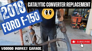 2018 Ford F150 XLT Catalytic Converter Replacement