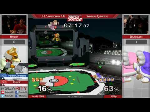 CFL Smackdown 158 Melee - Harriet (Fox) vs Drunksloth (ICs) - Winners Quarters
