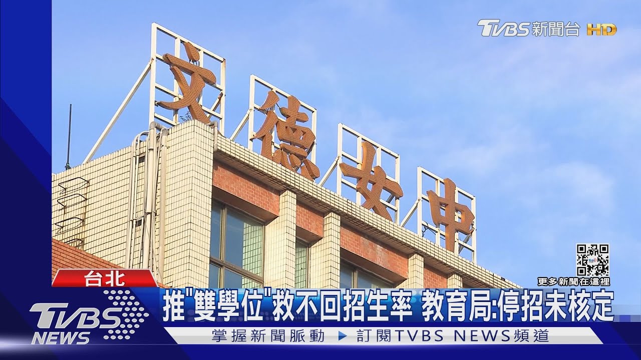 敵不過少子化! 56年私校文德女中擬停招