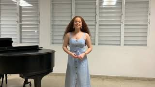 I Have Confidence in Me - María (The Sound of Music) | Audition tape