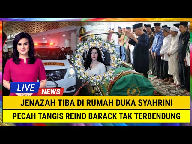 INNALILLAHI, Jenazah Tiba di Rumah Duka Syahrini, Pecah Tangis Reino Barack Tak Terbendung