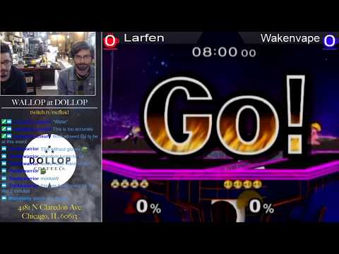 Wallop at Dollop #3 Losers Finals - Larfen (Sheik) vs Wakenvape (Peach)