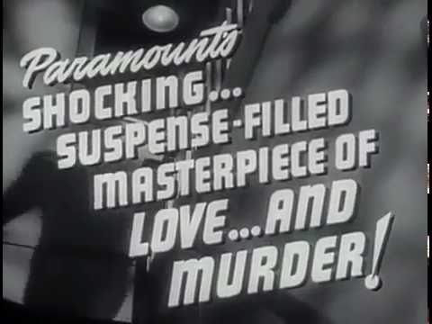 Double Indemnity Official Trailer #1   Fred MacMurray, Barbara Stanwyck Movie 1944 HD