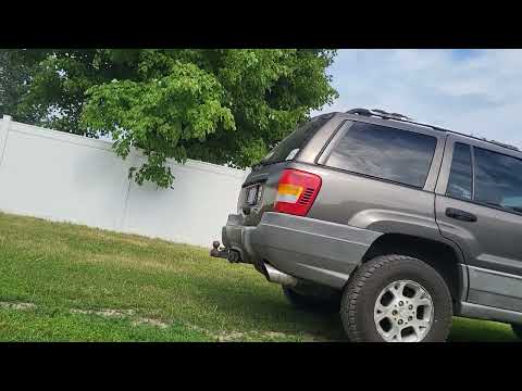 1999 Jeep Grand Cherokee WJ 4.7 Black Widow Muffler