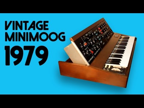 Original 1974 Minimoog Model D Monophonic Synthesizer image 11
