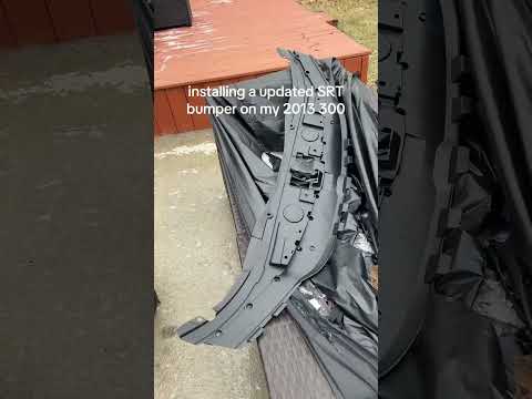 how to install set bumper on 2013 chrysler 300 #automobile #srt #diy #luxury #cartok