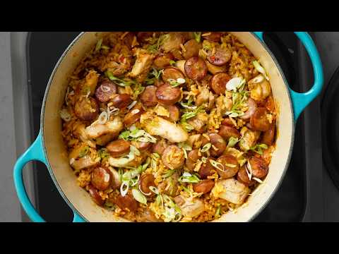 Creole Jambalaya — Chicken & Sausage One-Pot Rice
