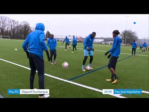 National le Pau Fc de Bruno Irles à Dunkerque