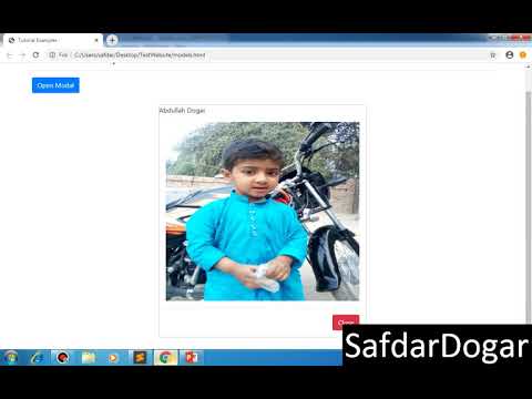 Modal in Bootstrap 4 |Part 24 Bootstrap 4 Tutorial in Hindi