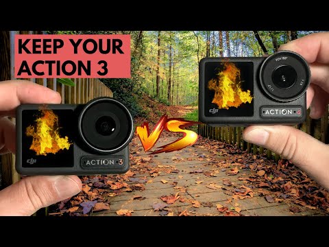 DJI Osmo Action 3 vs DJI Osmo Action 4. Comparison inkl. Overheating Test.