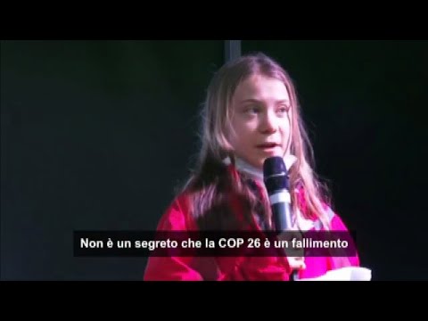 Clima, l'accusa di Greta Thunberg: la COP26 è un fallimento
