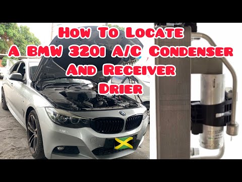 How To Locate A 2017 - 2021 BMW 320i GT A/C Condenser Replacement With (R-1234yf) #condenser #ac