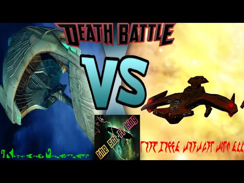 4 Romulan WarBirds VS 1 Klingon Super Negh'Var Class | Worf Going Insane! |