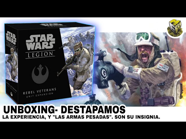 Vídeo relacionado con Asmodee Star Wars Legión: Heroes of The Rebellion, Expansión de Miniaturas