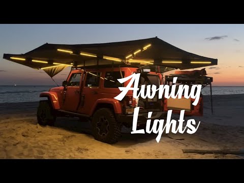 LED Awning Lights for Overland Rig (OVS Nomadic 270 Awning)