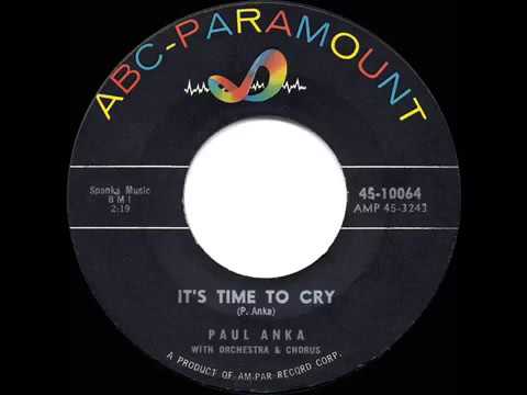 1959 HITS ARCHIVE  It’s Time To Cry   Paul Anka