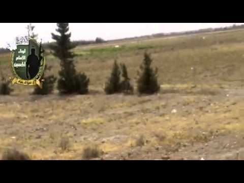 رباط عناصر لواء الإمام الحسين على جبهة مدينة دمشق