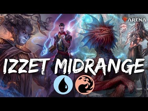 IZZET MIDRANGE [MTG Arena] | UR Walkers, Dragons & Flyers Deck in GRN Standard