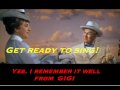 Karaoke "Yes I remember it well" from GIGI 2 ...
